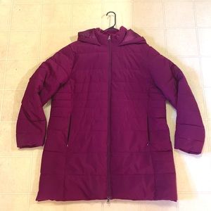 Women’s long Swiss Tech winter coat size 1X